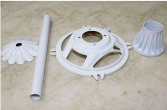 White Epoxy Acrylic Cathodic Electrocoat Paint Abrasion Resistant Coating
